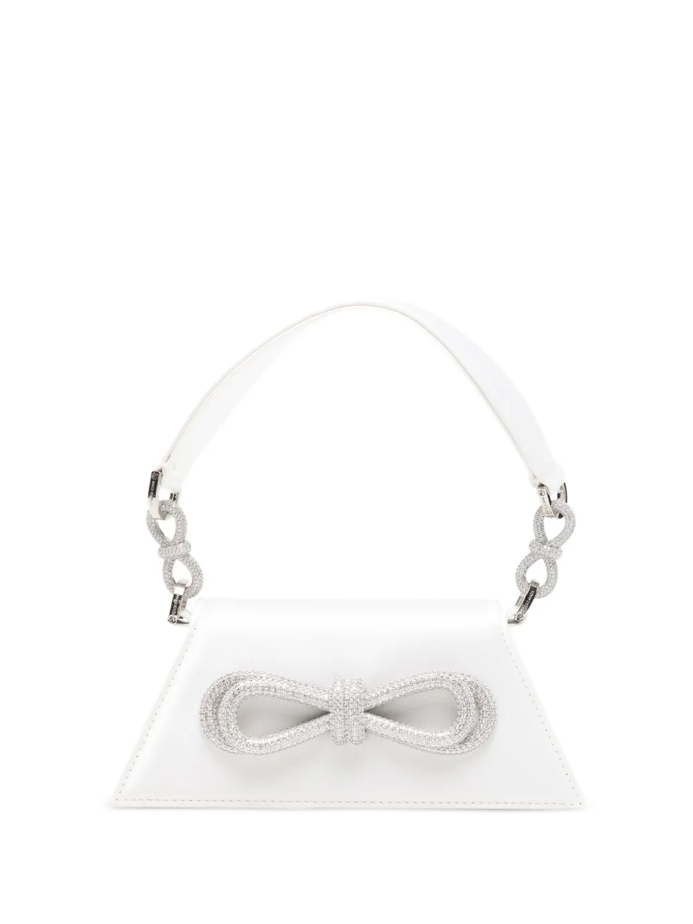 MACH & MACH bow chain tote bag | White | Image 1