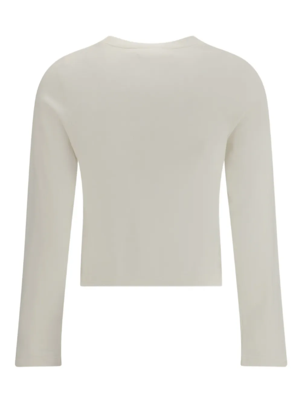 extreme cashmere N°451 Lisa top met lange mouwen Beige
