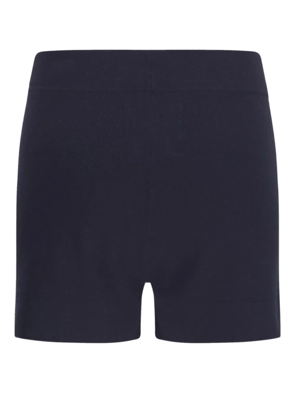extreme cashmere Nº450 bummy high-waisted shorts - Blu