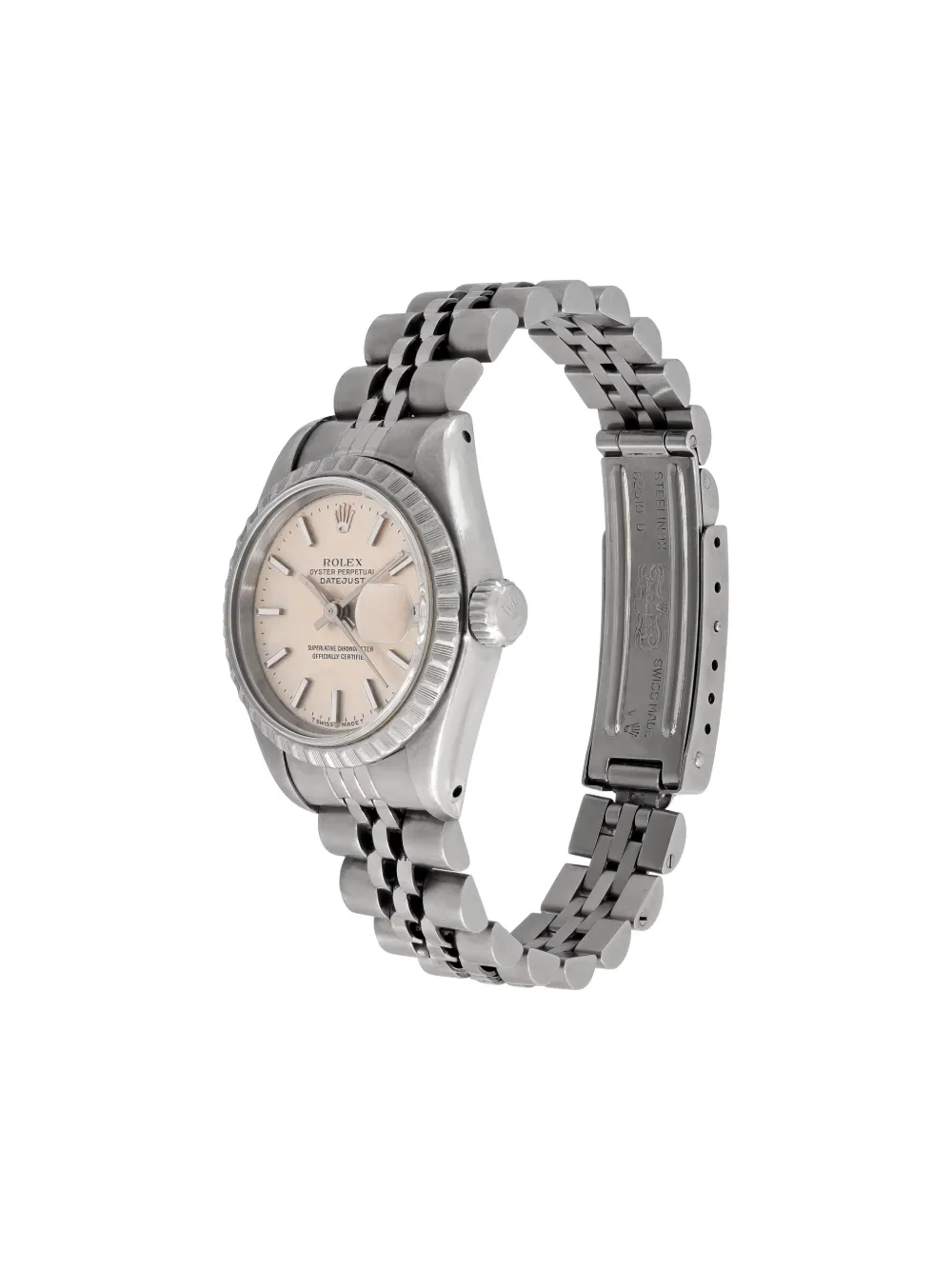 Click to view more detailed imagery on our partner's website Pre-owned Rolex Datejust 26mm Watch In Neutral