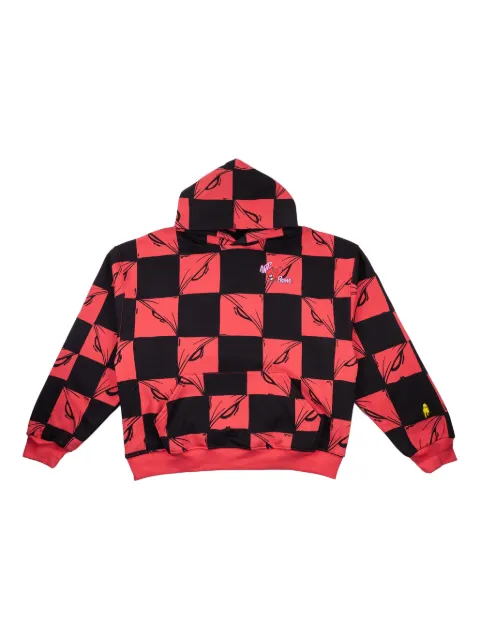 ANTI PROMO checkerboard hoodie
