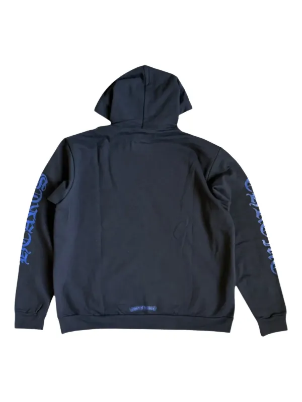 トップス Chrome Hearts Vertical Logo Hoodie Black Chrome Hearts Vertical Logo Hoodie | Black | FARFETCH