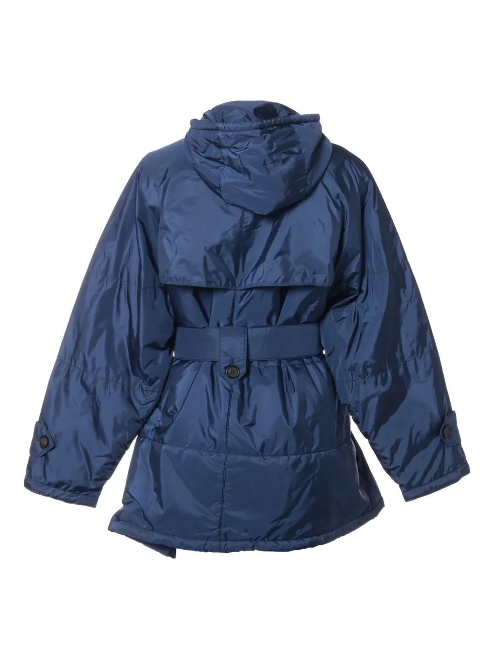 Prada Pre-Owned 2016 belted jacket | Men | Image 2