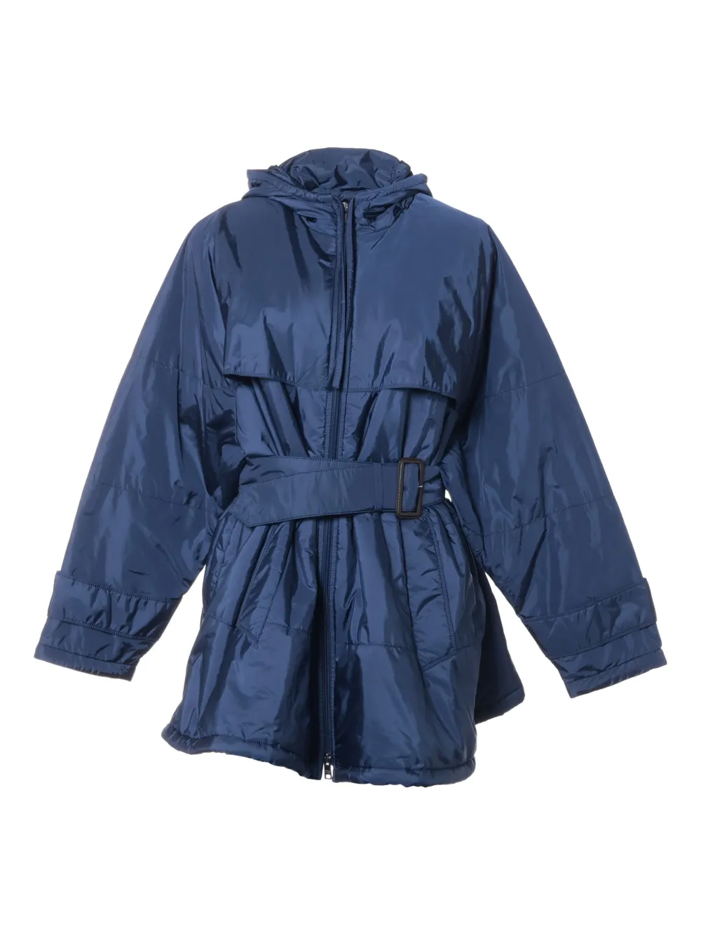 Prada Pre-Owned 2016 belted jacket | Blue | Image 1