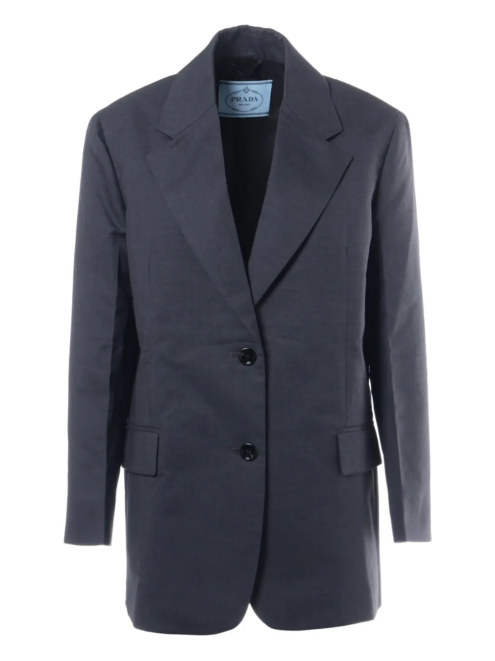 Prada Pre-Owned 2022 wool blazer | Grey | Image 1