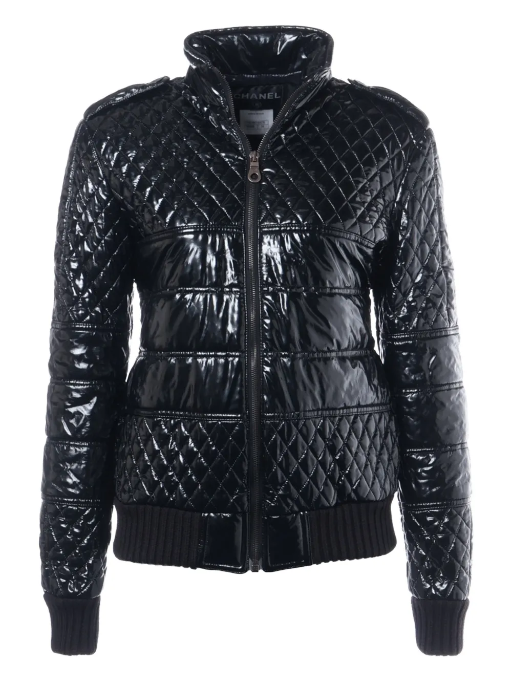 CHANEL Pre-Owned 2011 quilting padded jacket - Nero
