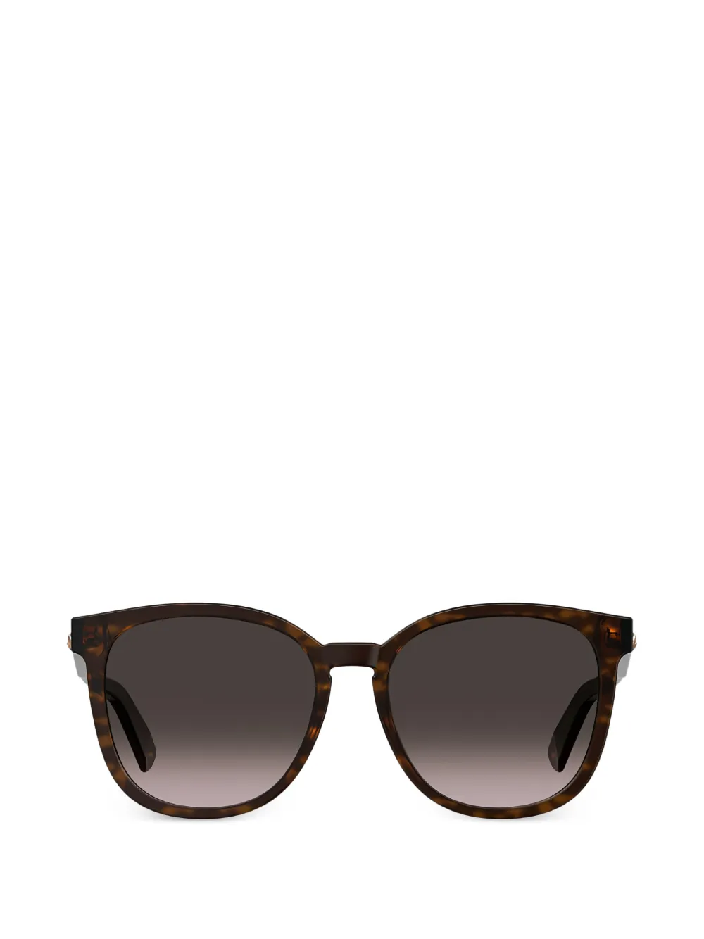 Moschino square-frame sunglasses - Marrone