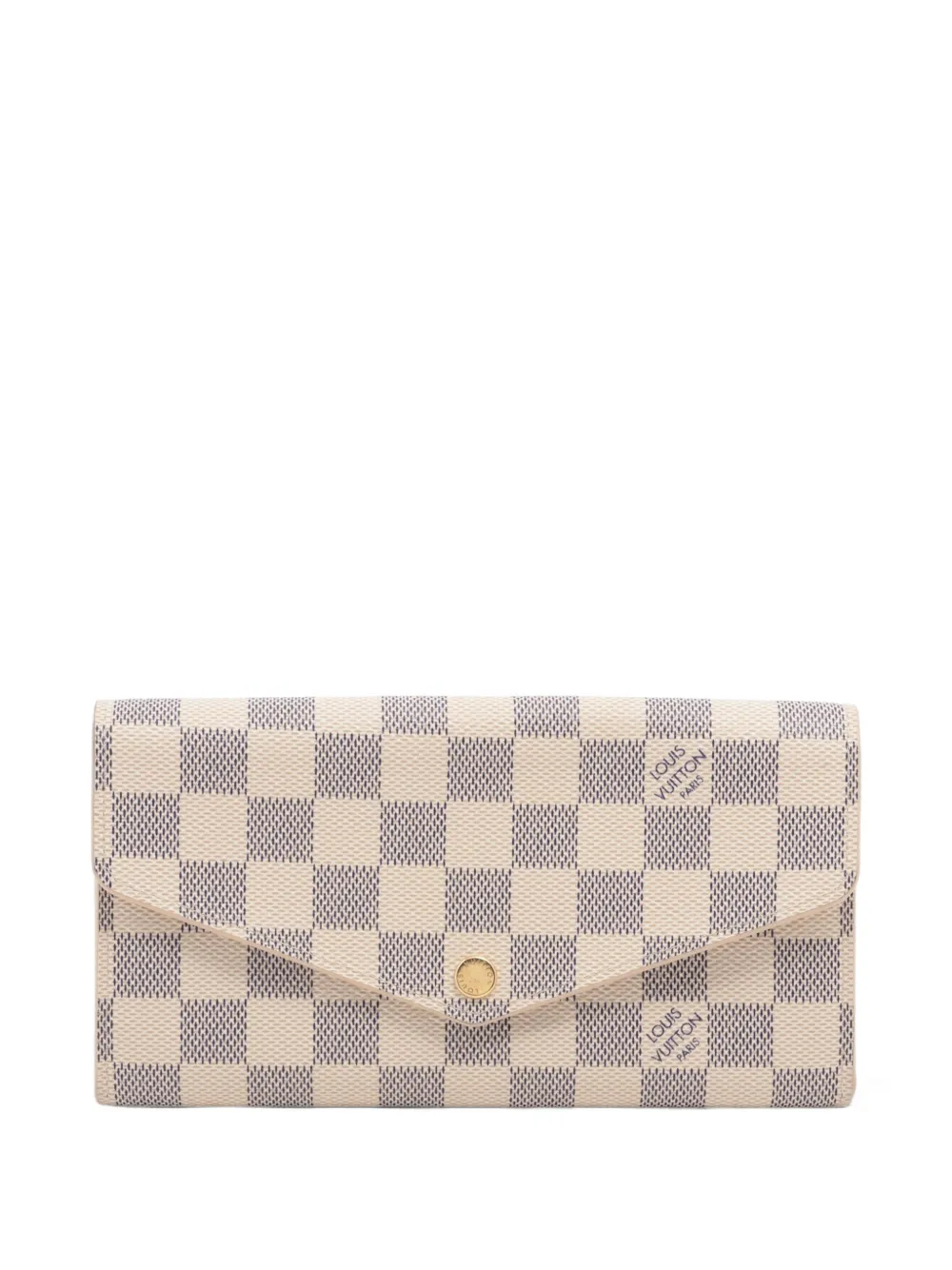 Louis Vuitton Pre-Owned 2021-2025 Sarah Damier-pattern wallet | Neutrals | Image 1