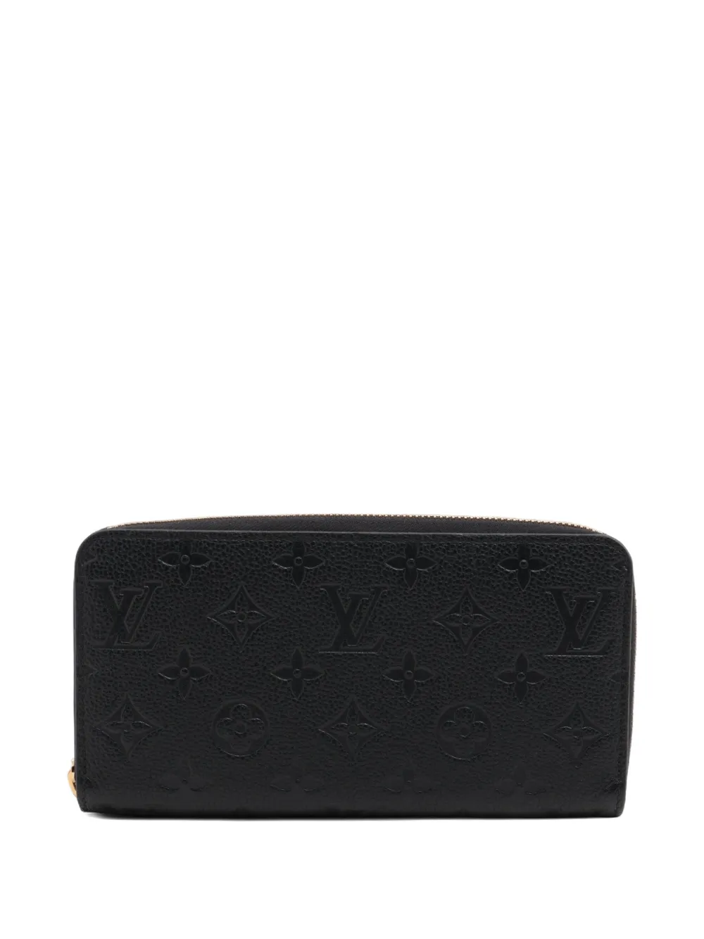 Louis Vuitton Pre-Owned 2015 monogram empreinte zippy wallet | Black | Image 1