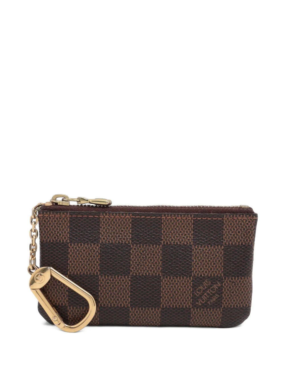 Louis Vuitton Pre-Owned 2009 Damier-pattern coin wallet | Brown | Image 1