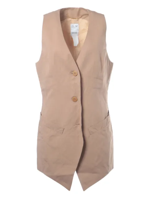 Celine Pre-Owned 2000s button-down waistcoat