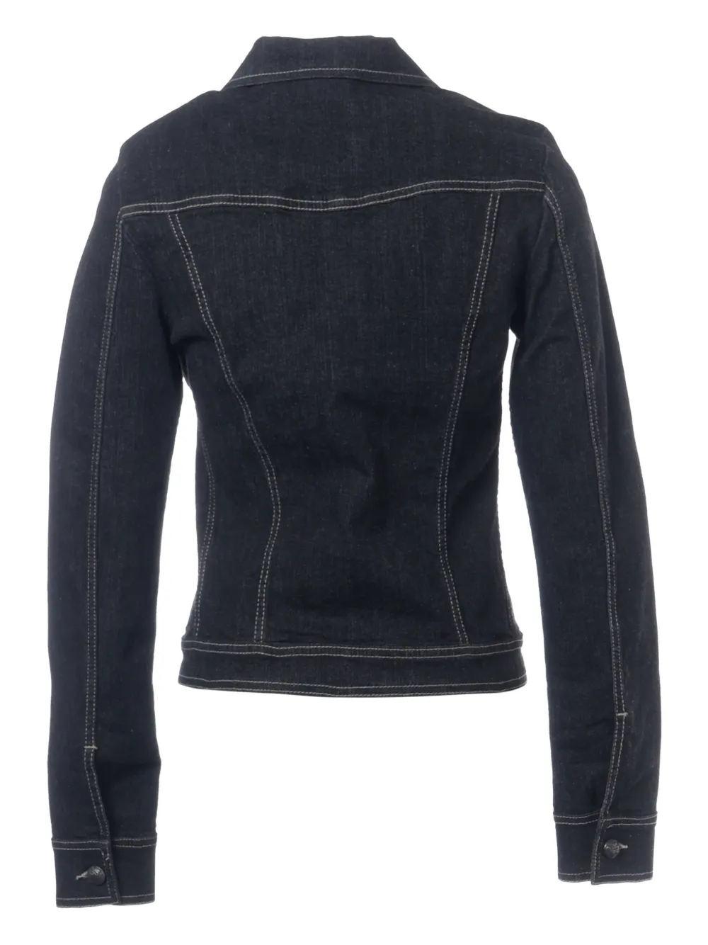 Versace Pre-Owned chaqueta vaquera con botones 2000 | Image 2