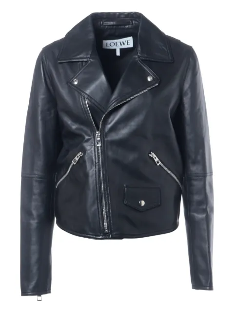 Loewe Pre-Owned 2010-2020s leather jacket