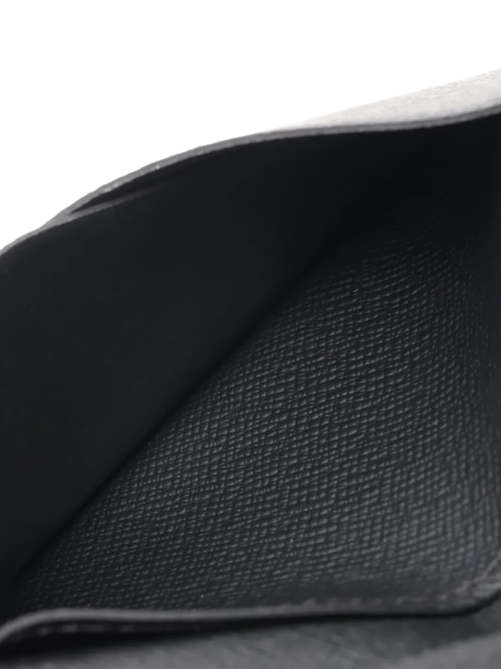 Pre-owned Louis Vuitton 2017 Monogram Pocket Organiser Card Holder In Black