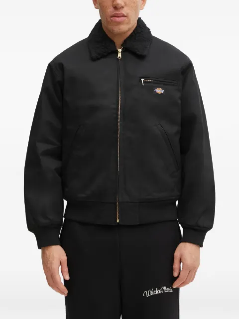 WACKO MARIA zipped sherpa-collar jacket