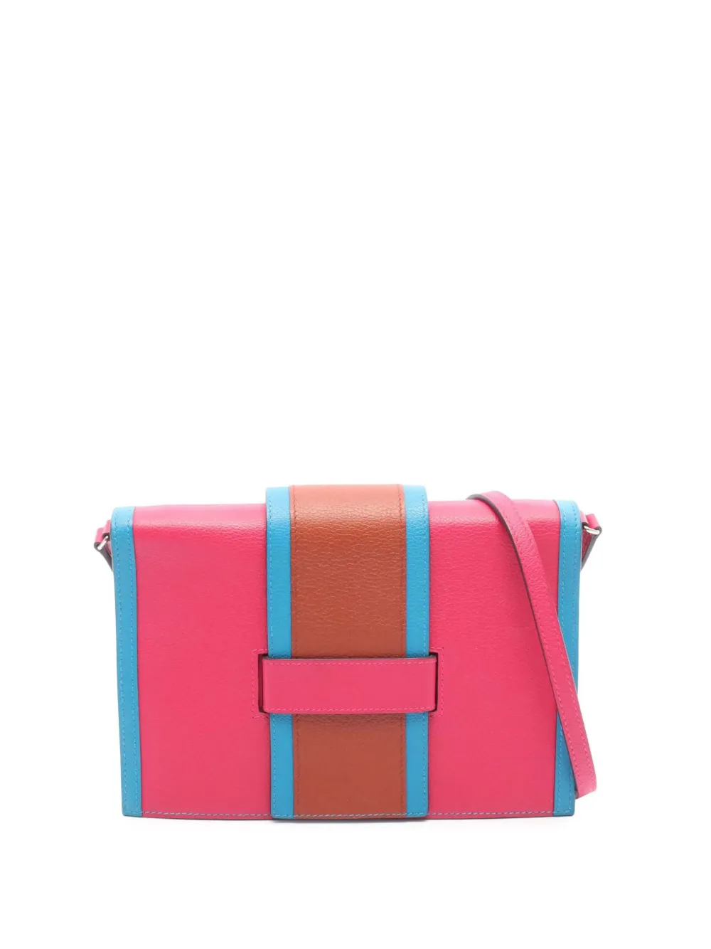 Hermès Pre-Owned 2020 Leather Evercolor H Passant clutch bag - Rosa