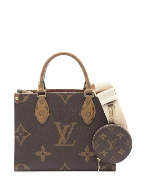 Louis Vuitton Pre-Owned 2021-2025 Monogram Reverse Giant OnTheGo PM satchel