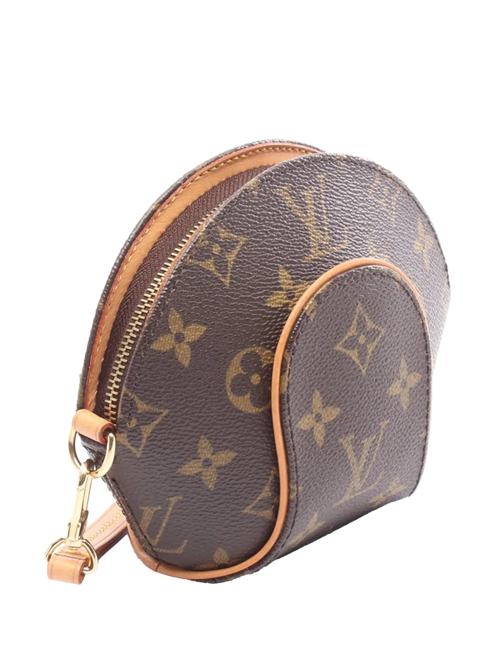 Louis Vuitton Pre-Owned Clutch Ellipse mini con monogramma 2005 - Marrone