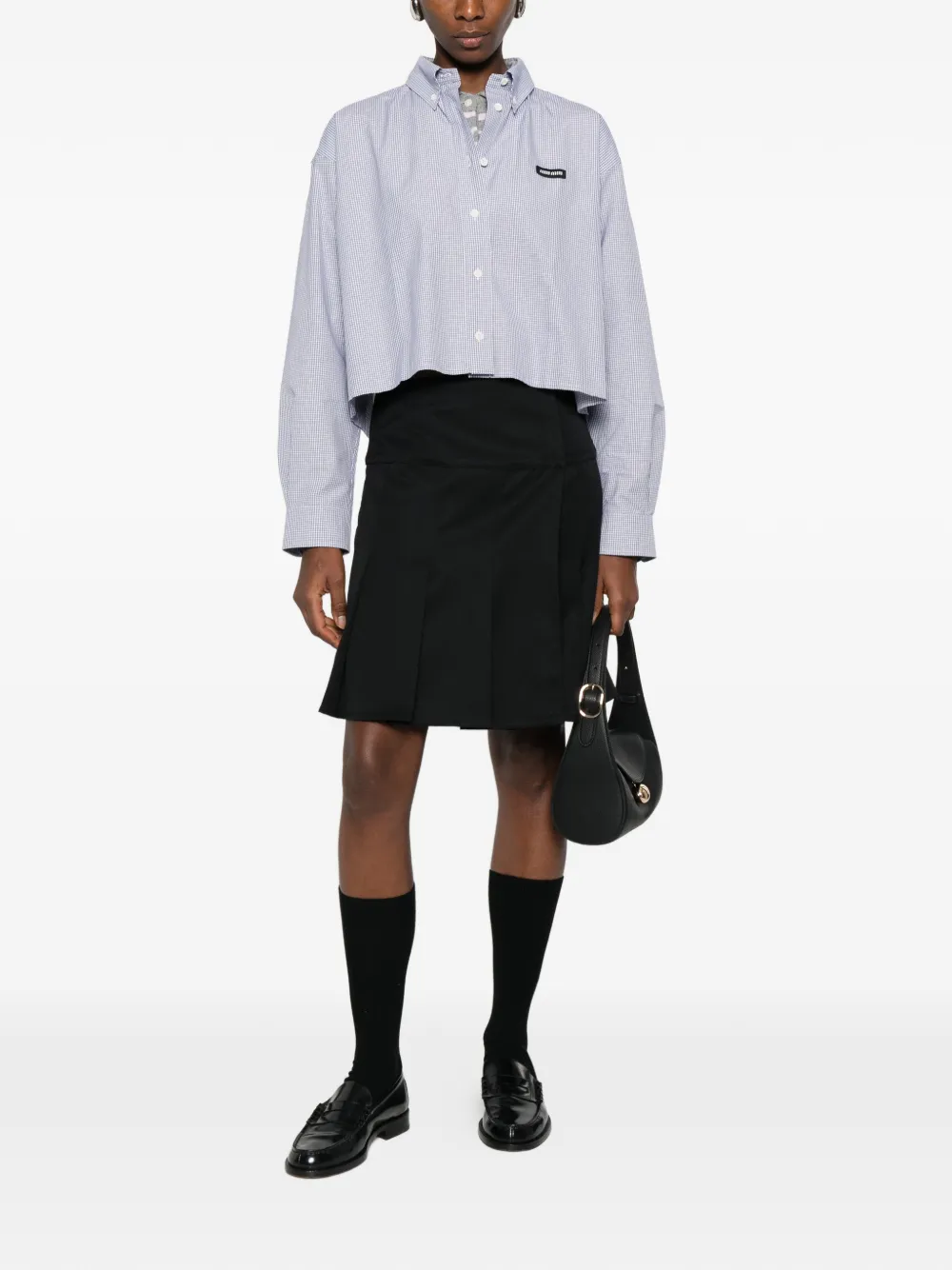 Miu Miu button-fastening shirt | Chemises | Image 2