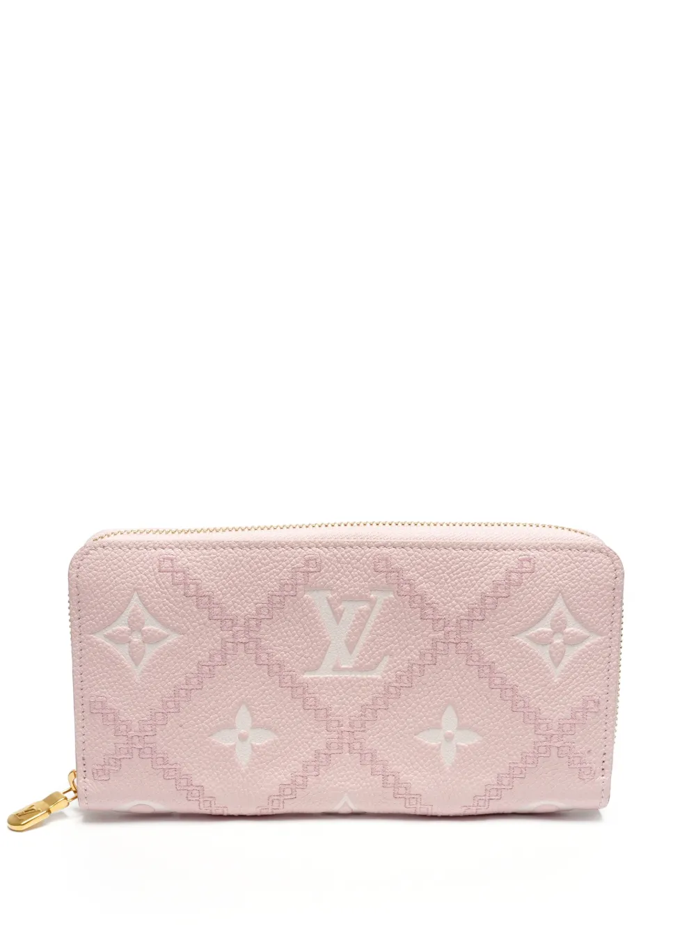 Louis Vuitton Pre-Owned 2021-2025 Zippy embroidered wallet - Rosa