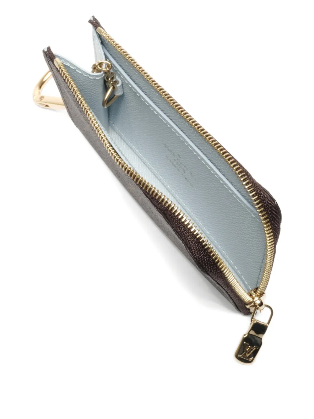 Pre-owned Louis Vuitton 2021-2025 Noa Monogram Key Coin Purse In Brown