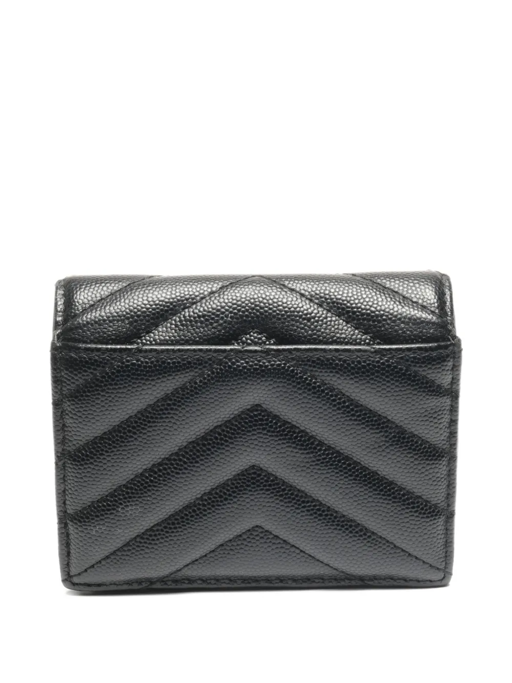 Saint Laurent Pre-Owned 2018 chevron-quilting leather wallet | Image 2