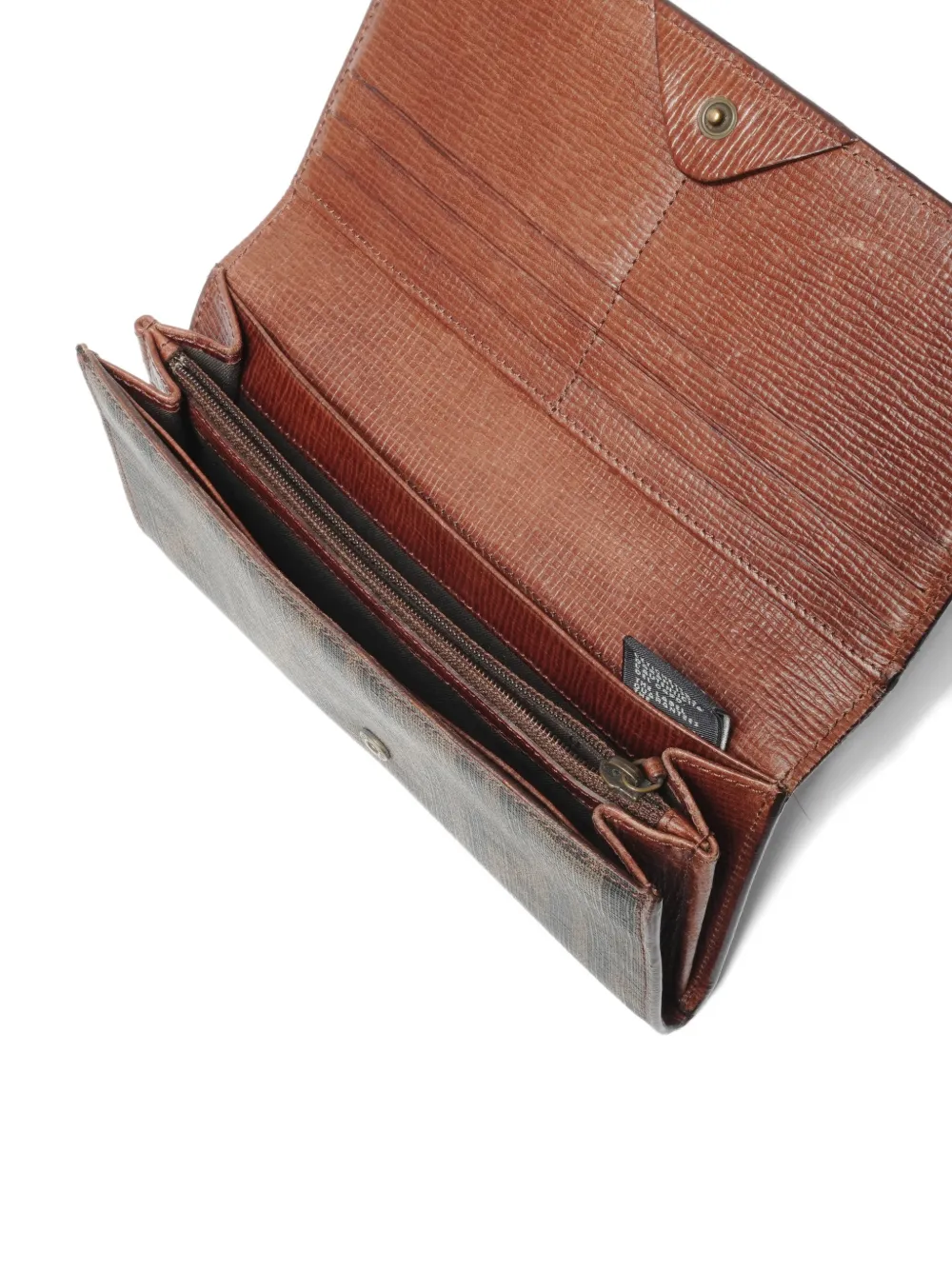 FENDI Pre-owned 2000s Zucca-pattern Wallet In Brown