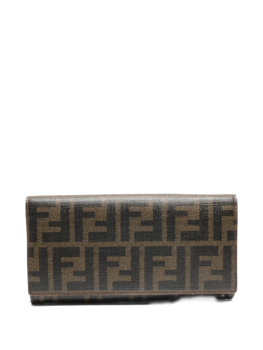 Fendi Pre-Owned 2000s Zucca-pattern wallet | Brown | Image 1