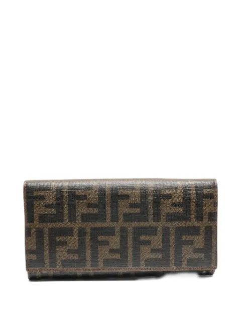 Fendi Pre-Owned cartera con motivo Zucca 2000