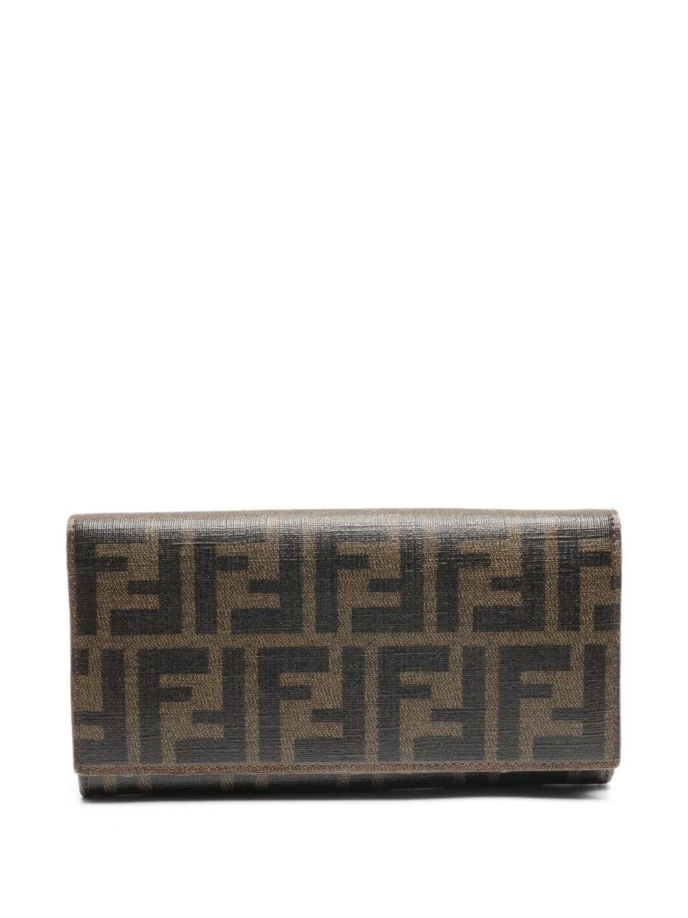 Fendi Pre-Owned 2000s Zucca-pattern wallet | Brown | Image 1