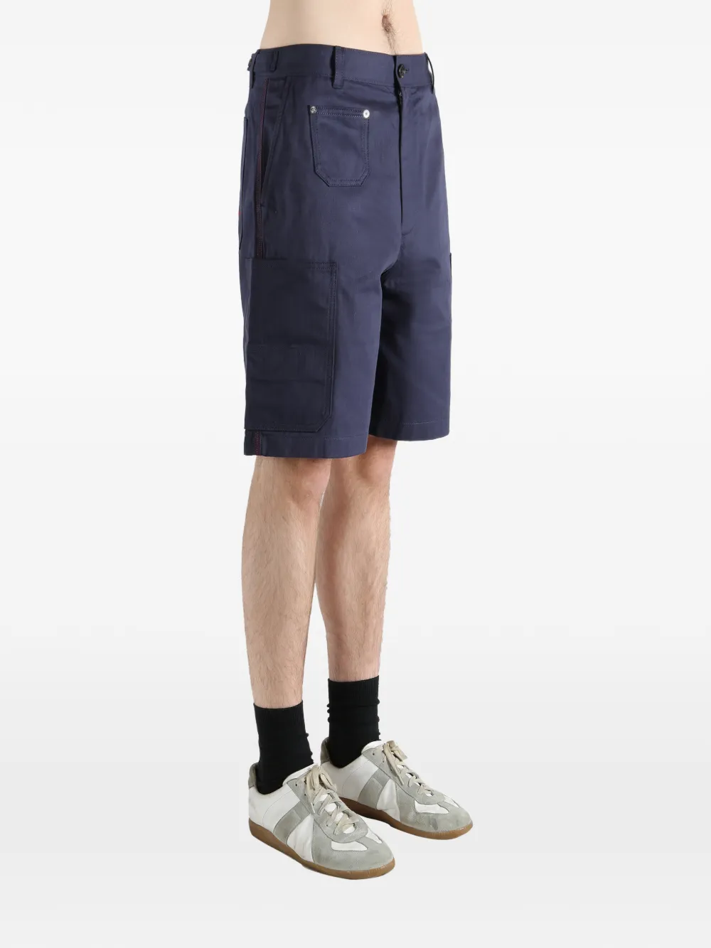 Givenchy Shorts met cargo zak Blauw