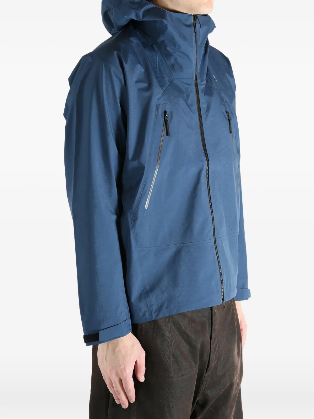  Goldwin Hooded Zip-fastening Jacket - Blue 