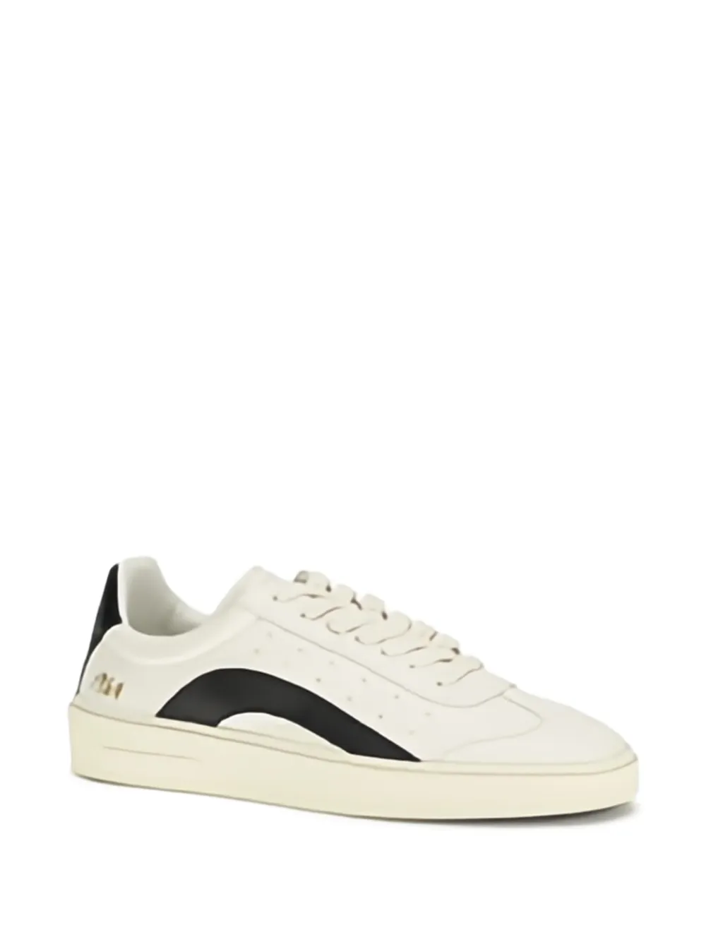 DSQUARED2 Rider leather sneakers Beige