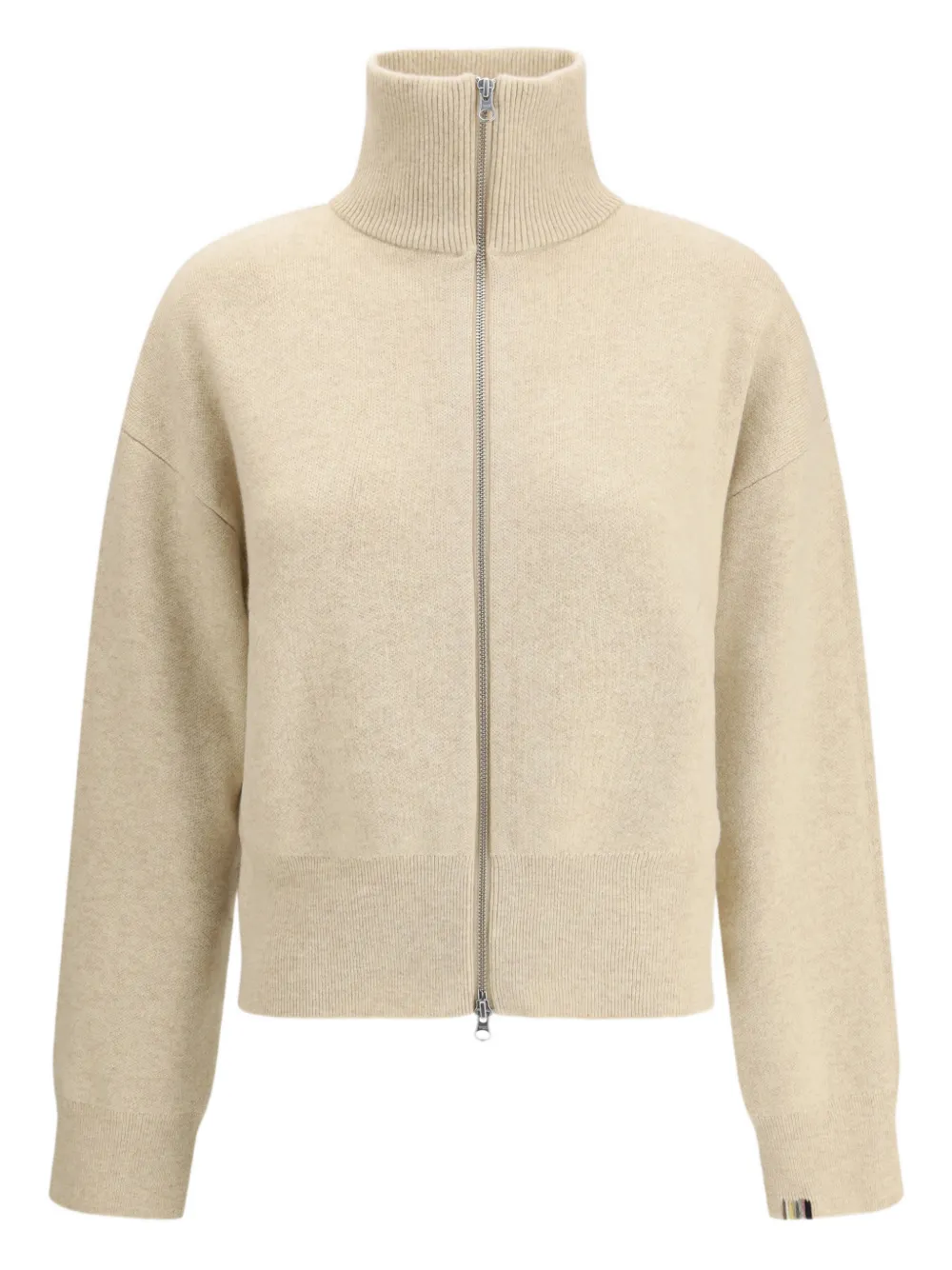 extreme cashmere Nº 385 Xtra Fab zip-up cardigan - Toni neutri