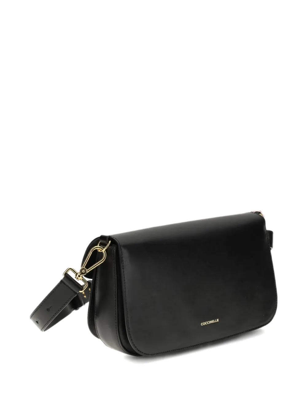 Coccinelle C-Me logo-plaque shoulder bag - Zwart