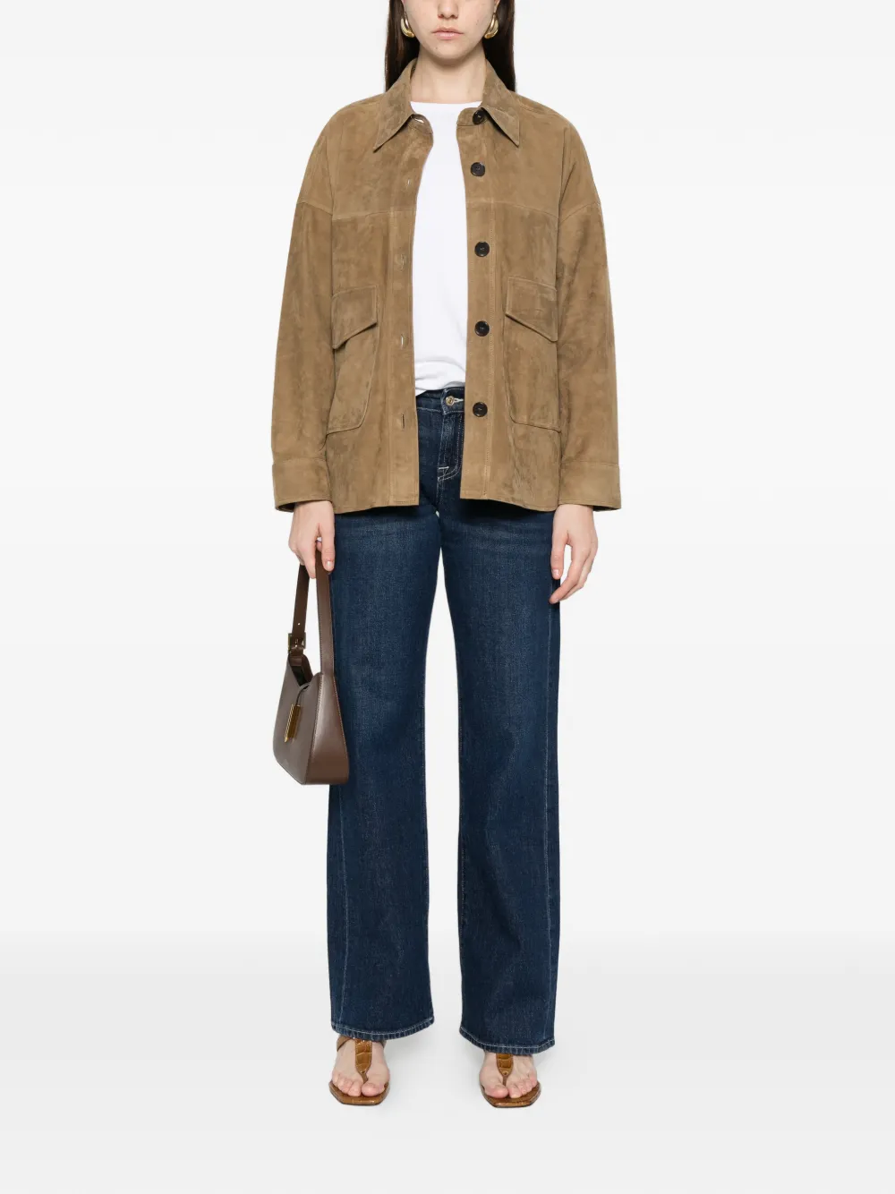 7 For All Mankind straight jeans - Blauw