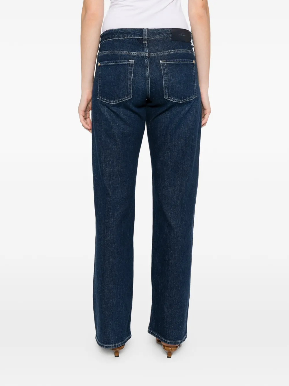 7 For All Mankind Straight jeans Blauw
