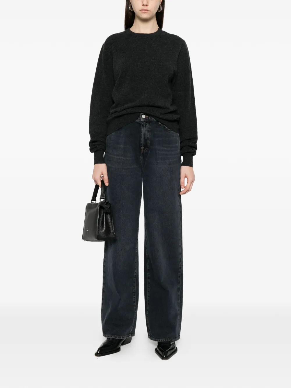 7 For All Mankind Slouchy jeans - Zwart