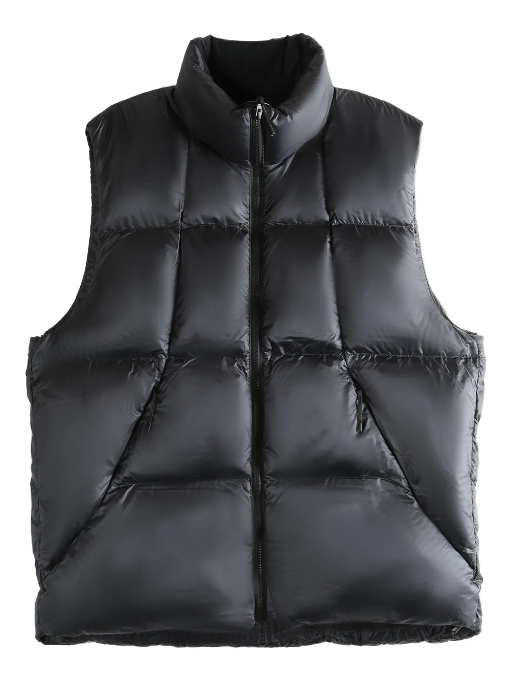 Goldwin padded zip-fastening gilet - Schwarz
