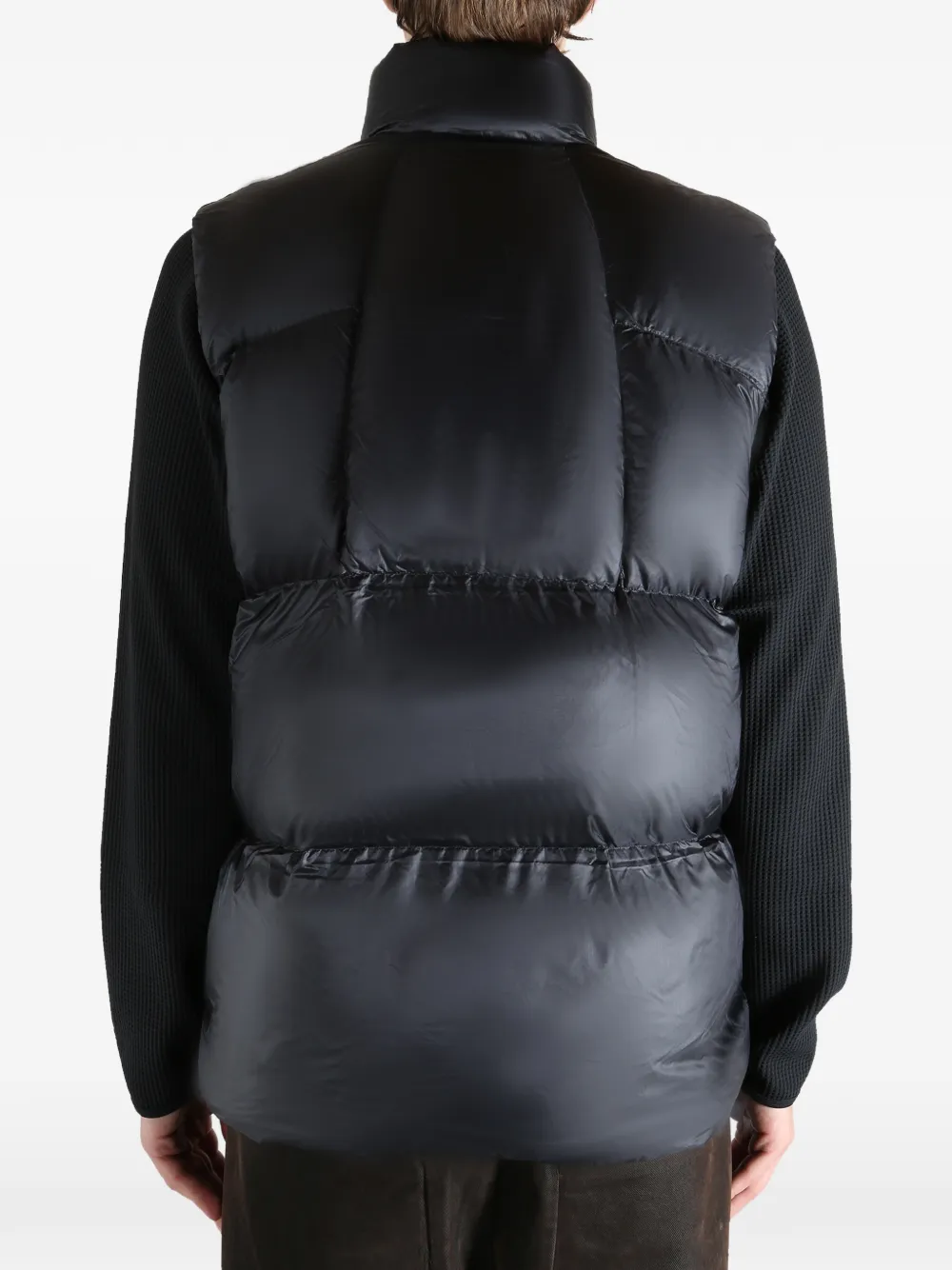 Padded Zip-Fastening Gilet