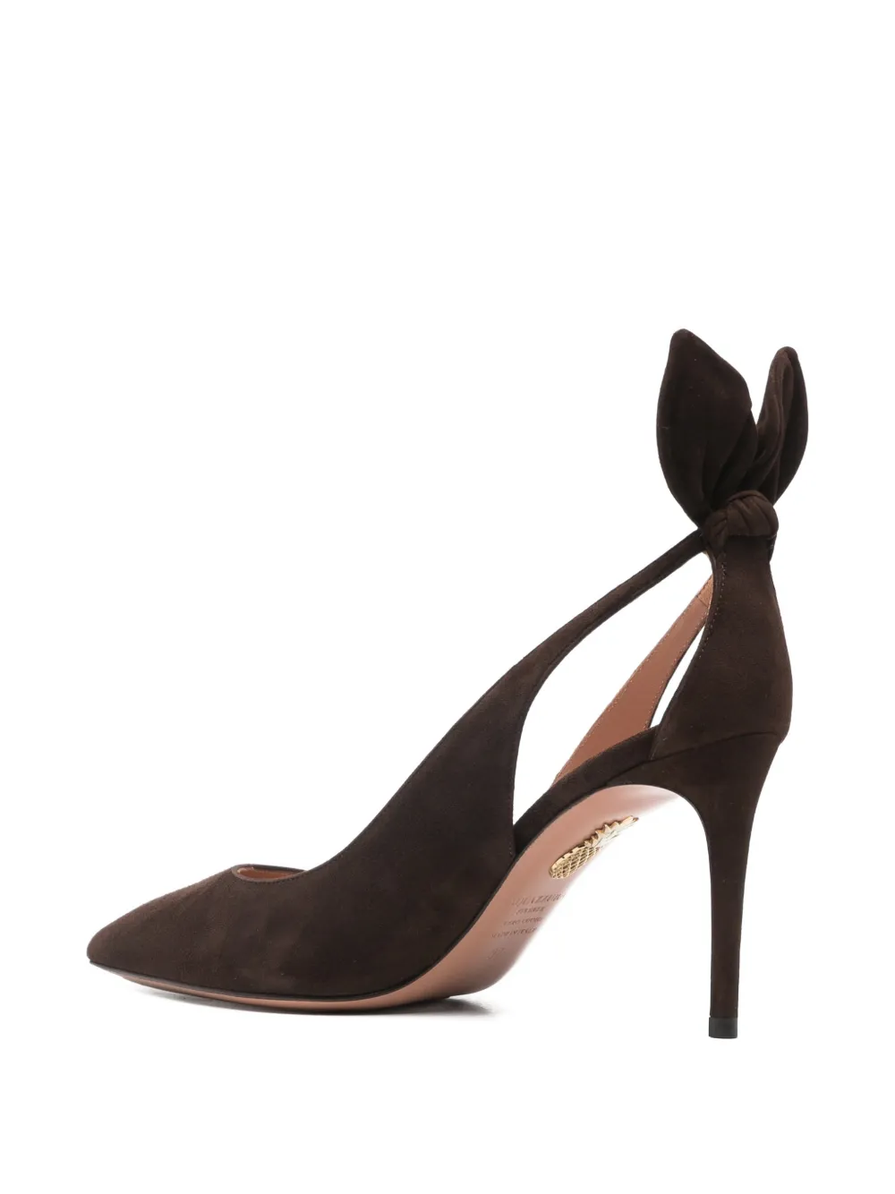 Aquazzura bow-detail heeled pumps Bruin
