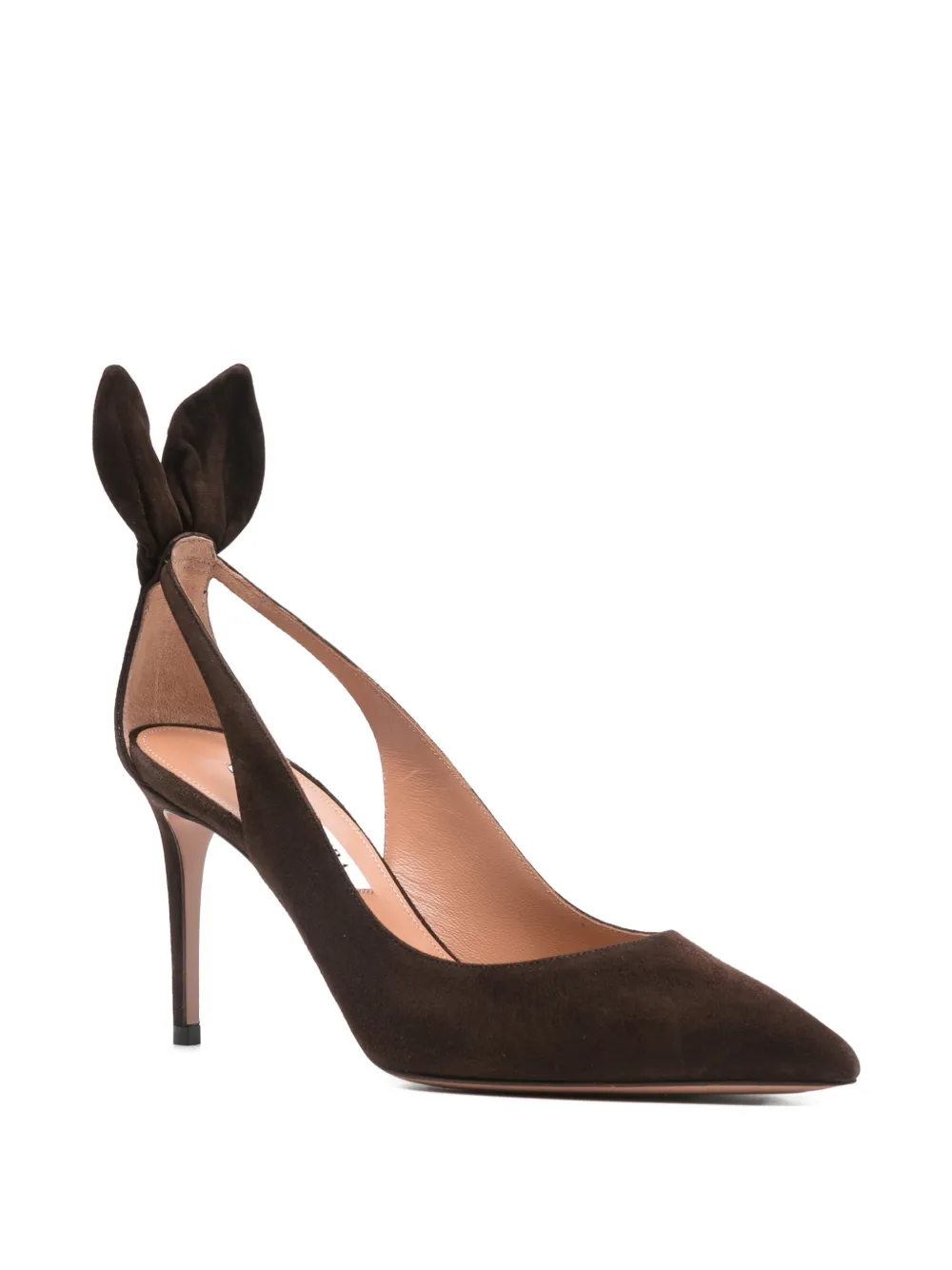 Aquazzura bow-detail heeled pumps Bruin