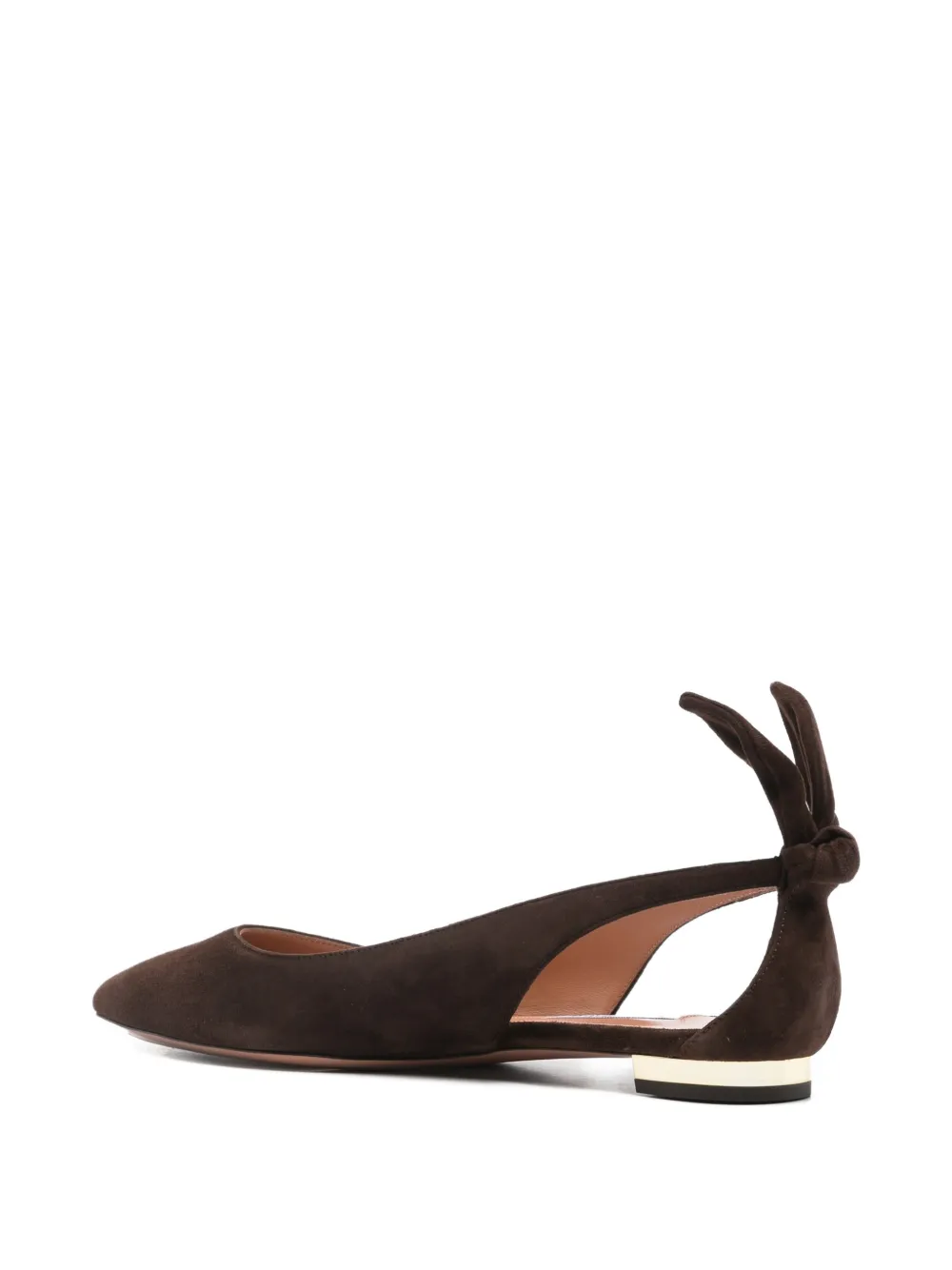 Aquazzura bow slingback ballet flats Bruin