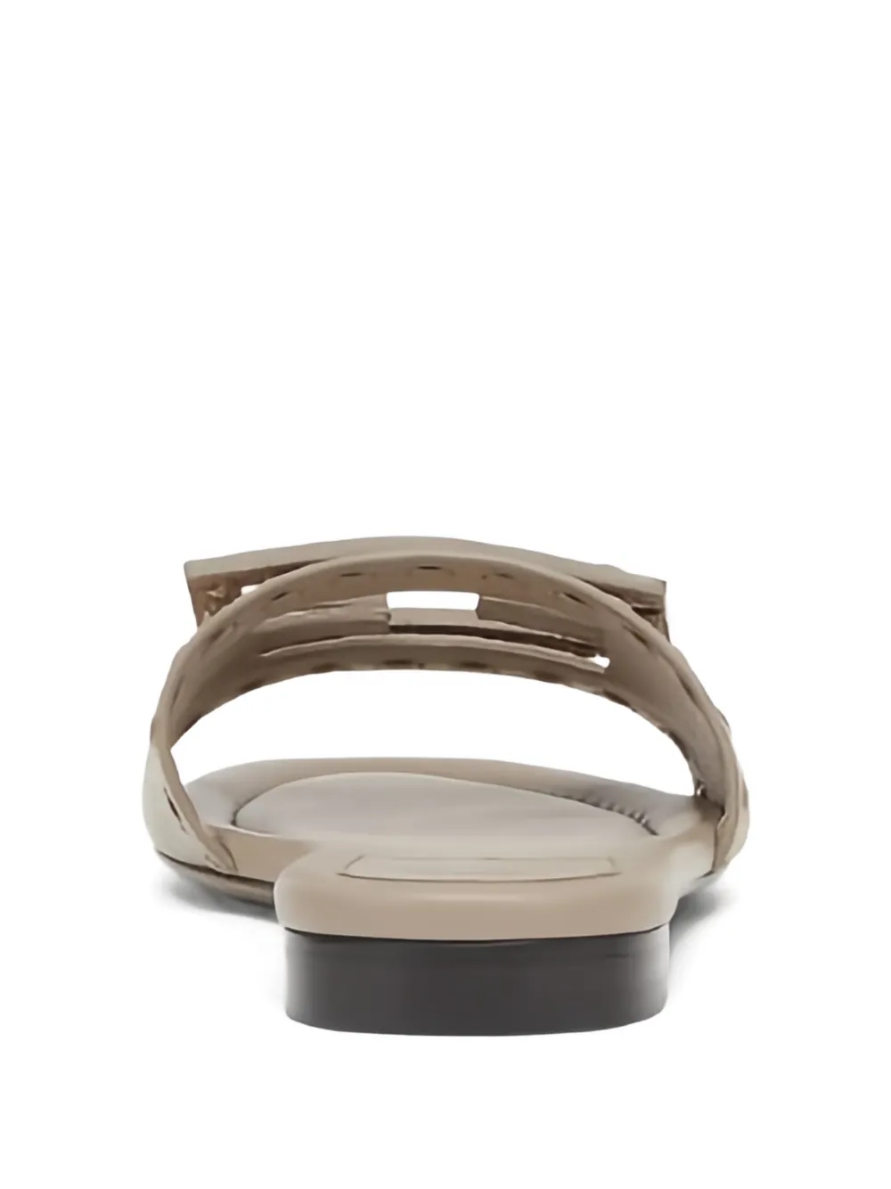 FENDI Sandalen met FF patroon Grijs