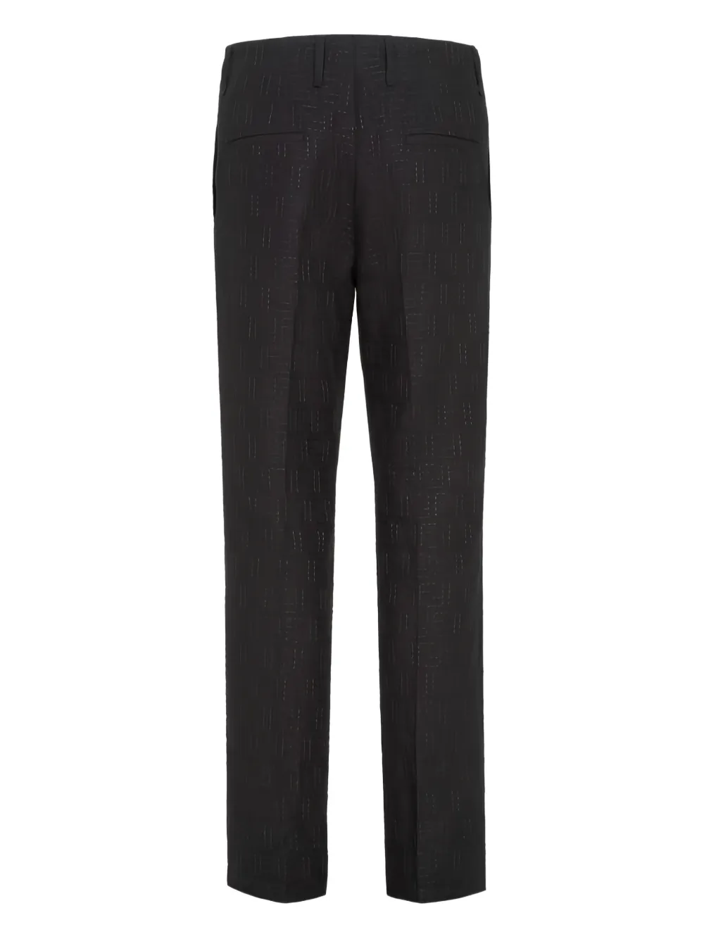 FENDI logo-patter tailored trousers | Regular-Fit & Straight Leg Pants | Image 2