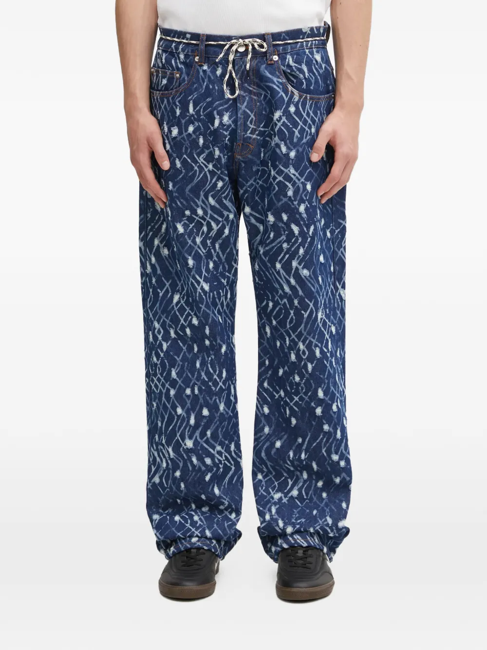 Aries printed jeans | Blue | Image 1
