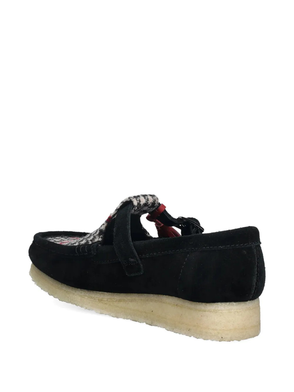 Clarks Originals Wallabe T-Bar loafers Zwart