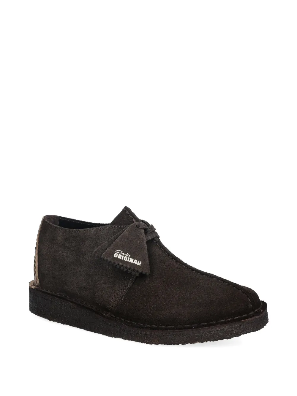 Clarks Originals Desert Trek derby schoenen met logodetail Bruin