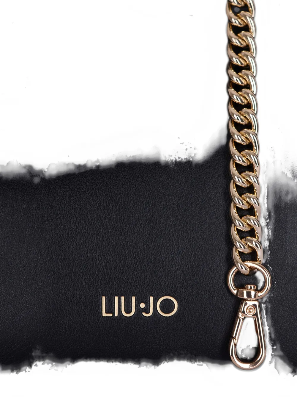 Liu •jo Logo-detail Drawstring Clutch Bag In Blue
