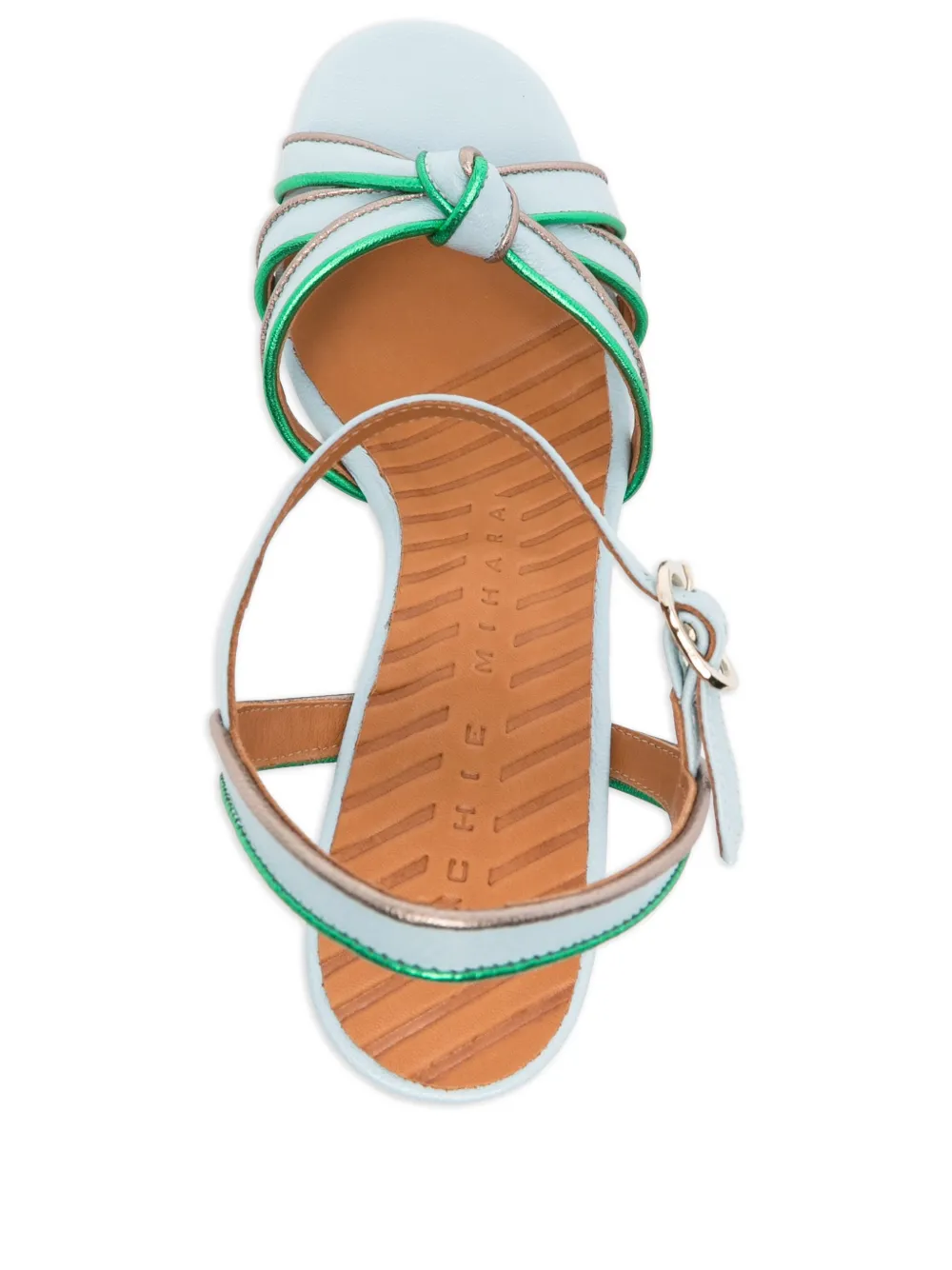 Chie Mihara Ballah knotted sandals Blauw